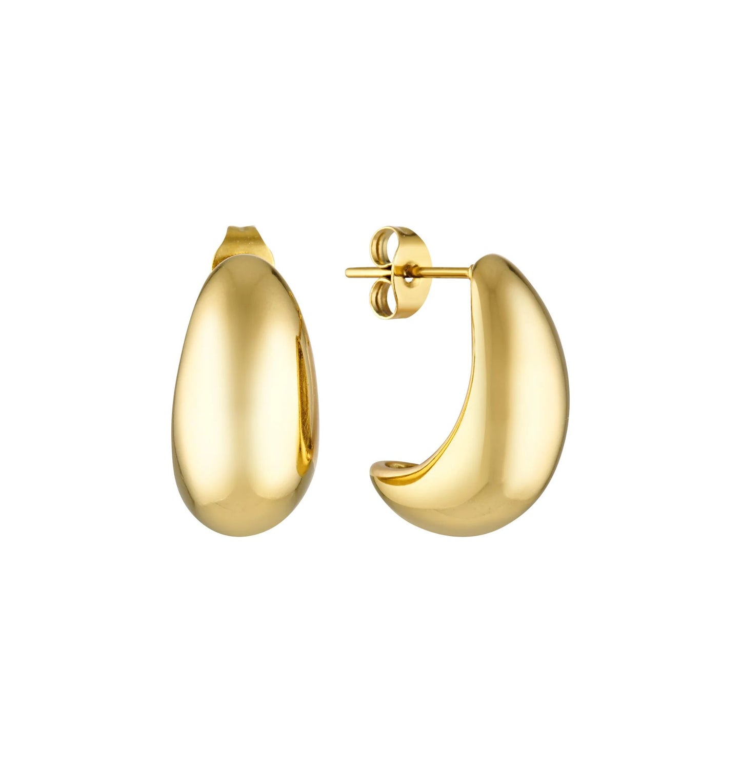 GIMME GOLD TEARDROP EARRINGS