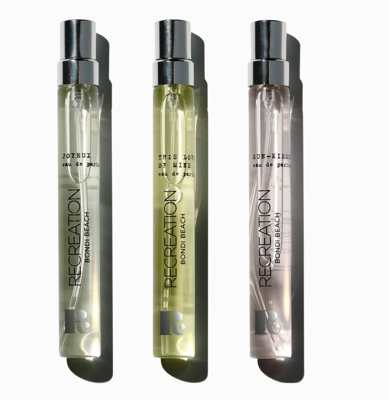 TRIPLE THREAT SET EDP - FRESH fragrance by Recreation Beauty