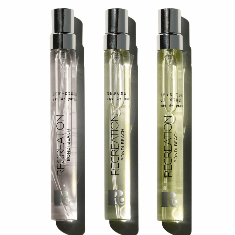 DIY TRAVEL SET fragrance by Recreation Beauty