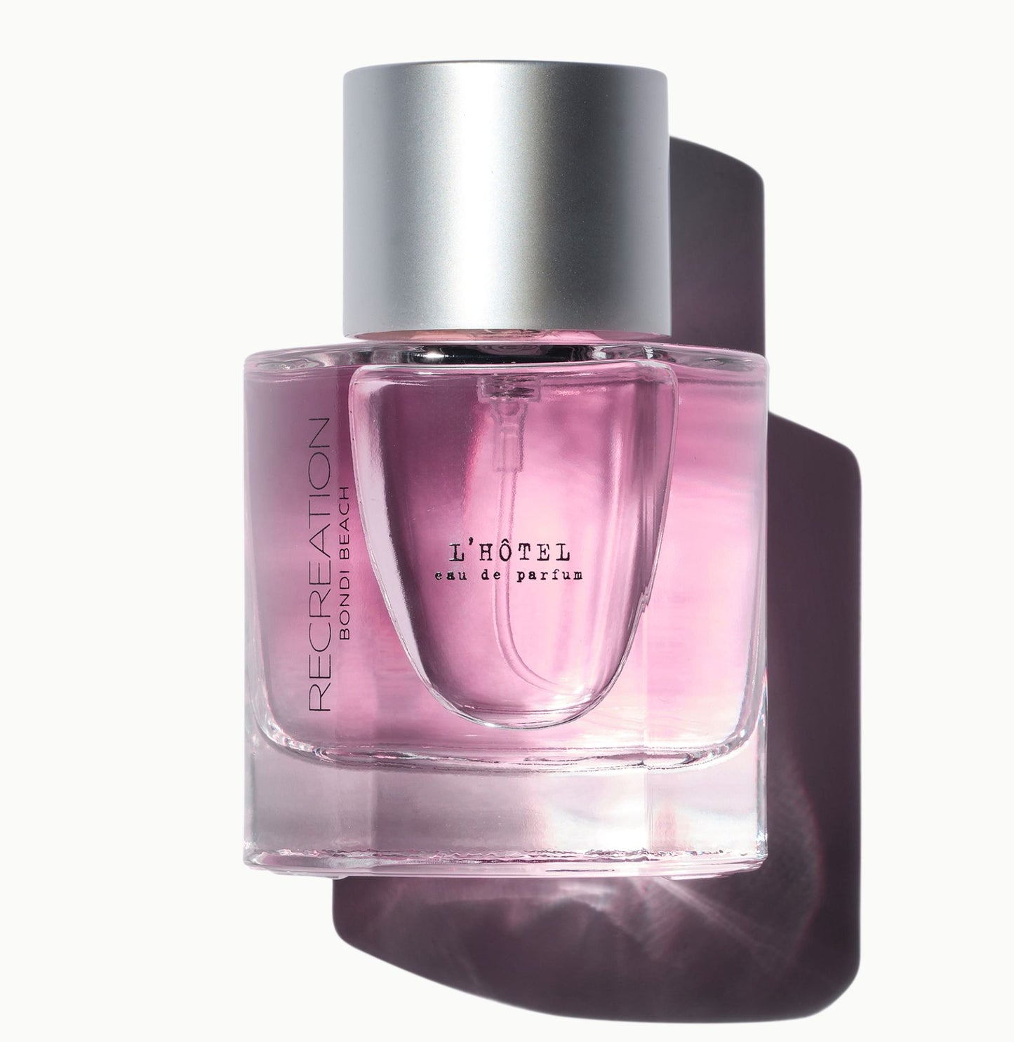 L’Hotel eau de parfum by Recreation Beauty featuring floral vanilla and soft musk fragrance