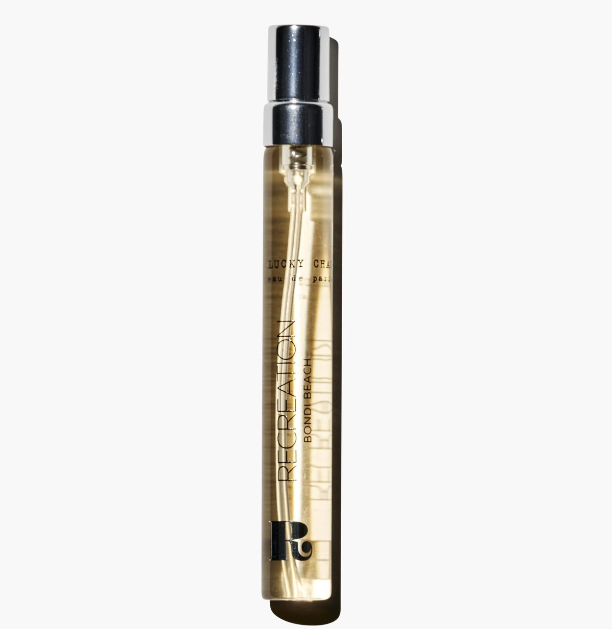 Lucky Chaos 12ml travel size eau de parfum with caramel, peach, honey and vanilla musk fragrance