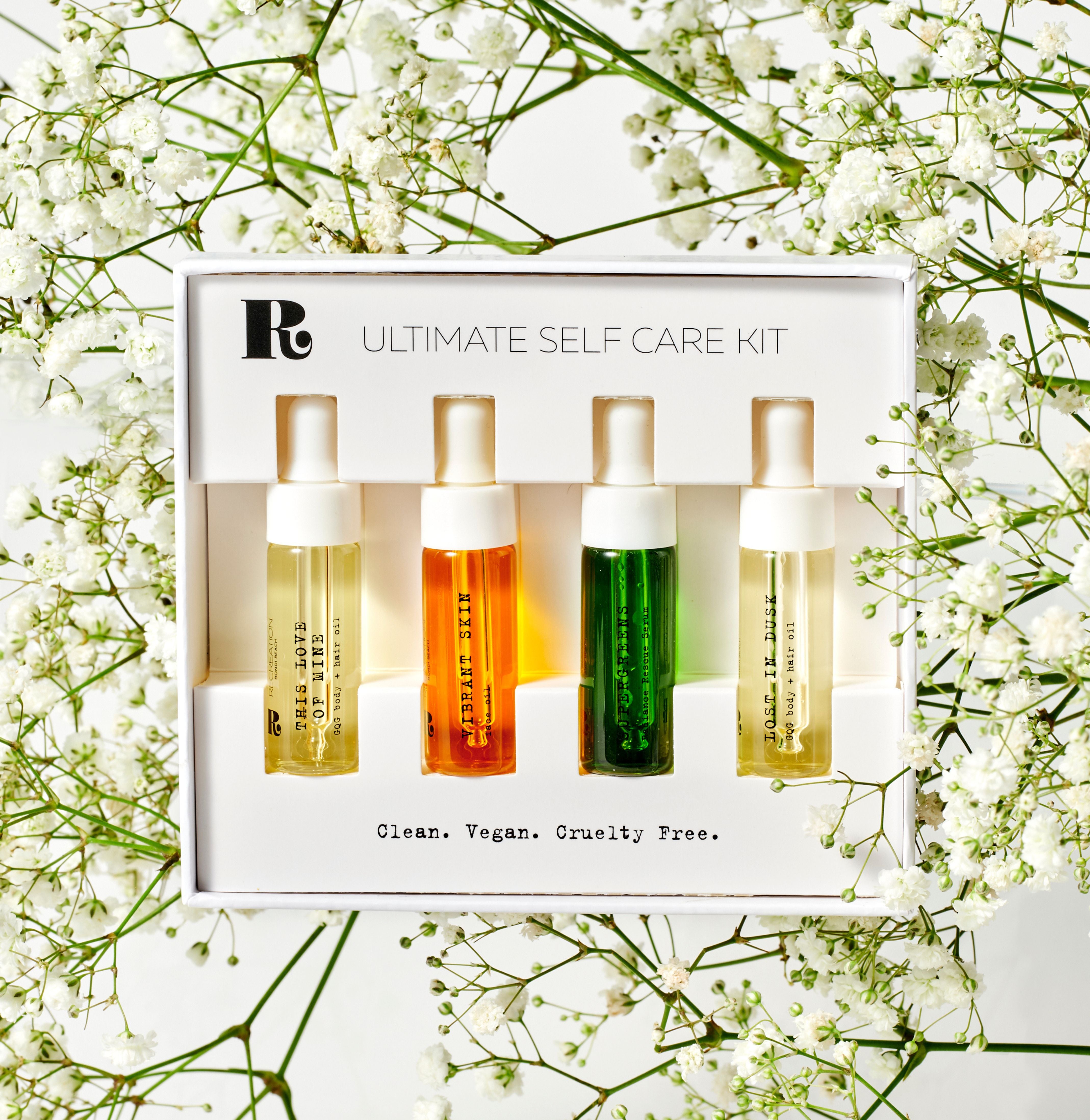 BODY/HAIR/FACE MINI OILS DISCOVERY SET